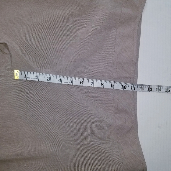 🌸Akris Punto | Taupe Kick Flare Slacks size‎ 12 - Picture 3 of 9